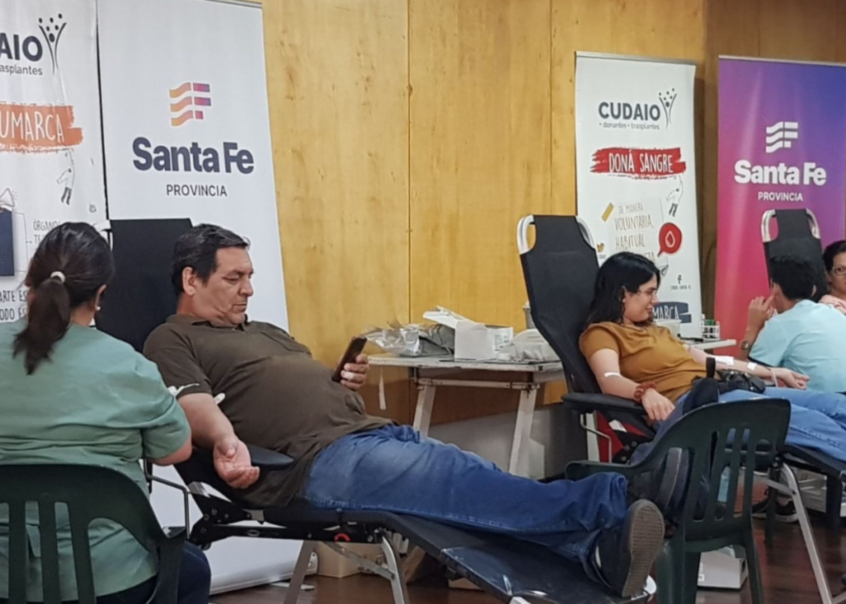 Provincia promueve la donación voluntaria de sangre